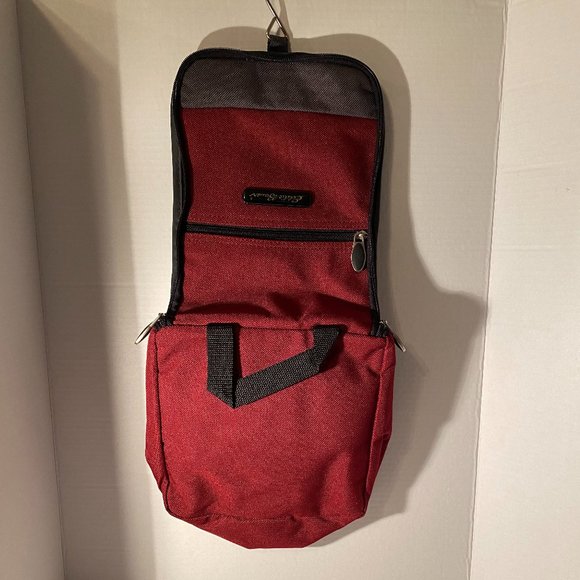 Eddie Bauer Small Toiletries Nylon Zippered Travel Bag  Unisex - Picture 3 of 8